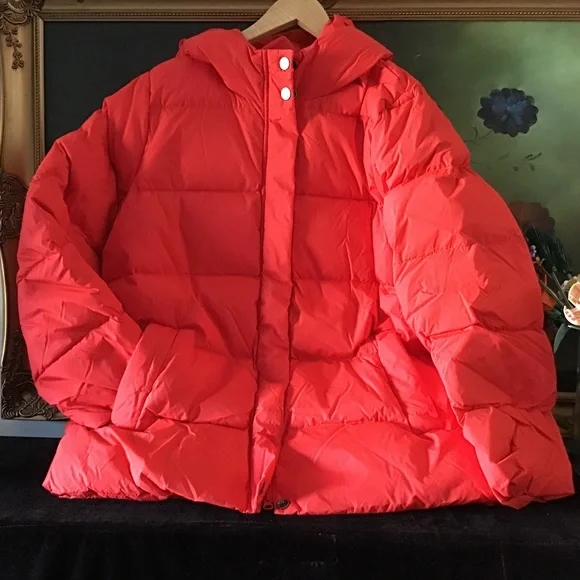 Eileen fisher puffer coat deals